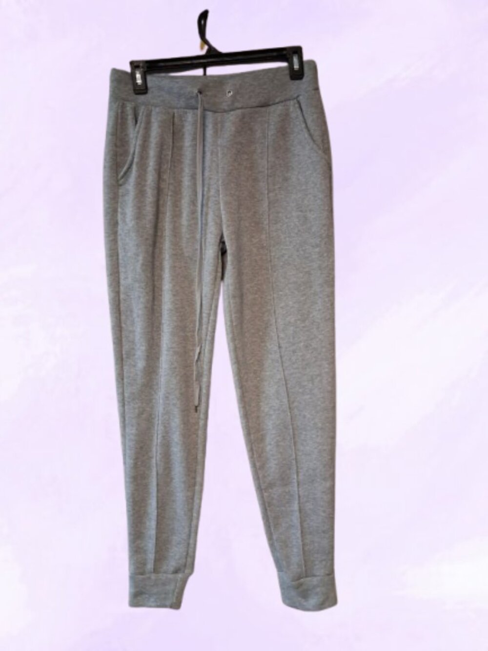 Rainbow basic cozy comfy comfortable sweatpant joggers in gray size medium.